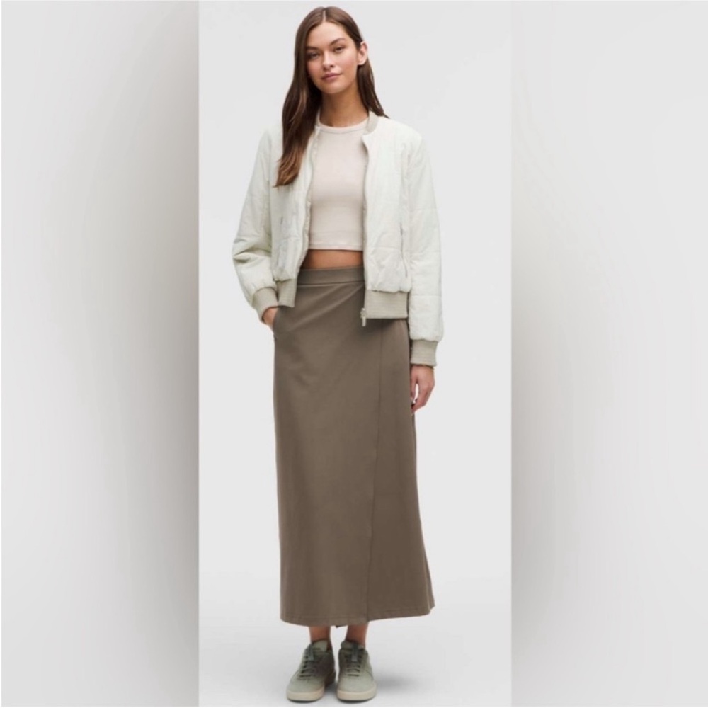 lululemon athletica Olive Maxi Skirt - Straight Silhouette